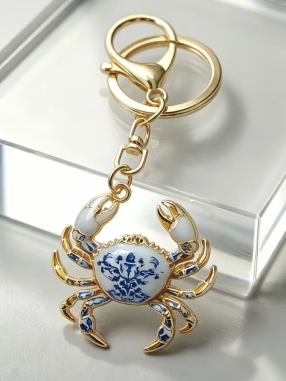Crab Bag Charm/keychain NEW